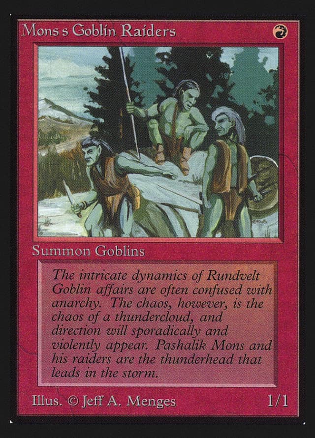 Mons's Goblin Raiders image
