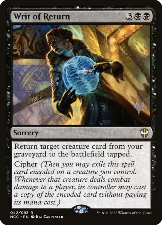 Writ of Return image