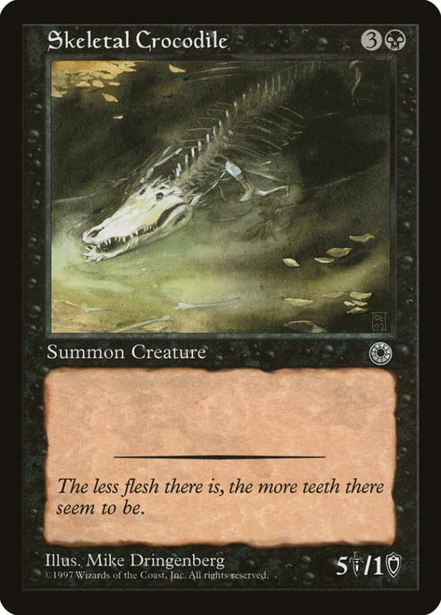 Skeletal Crocodile image