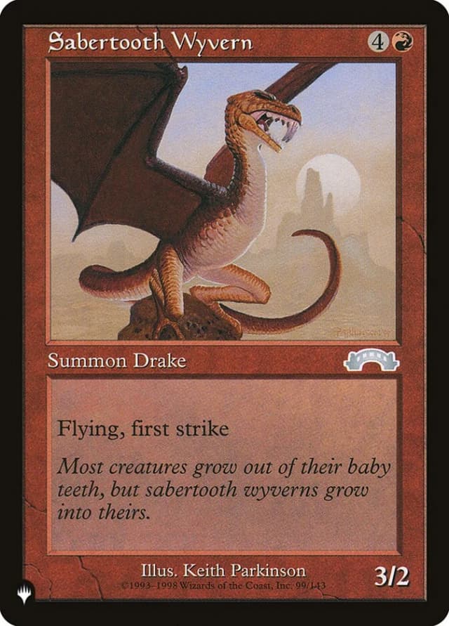 Sabertooth Wyvern image