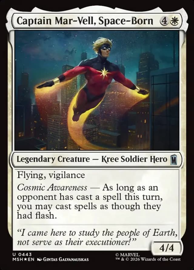 Captain Mar-Vell, Space-Born image