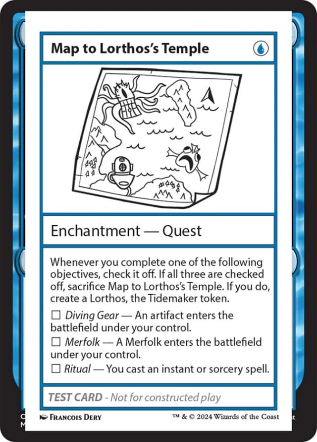 Map to Lorthos's Temple image