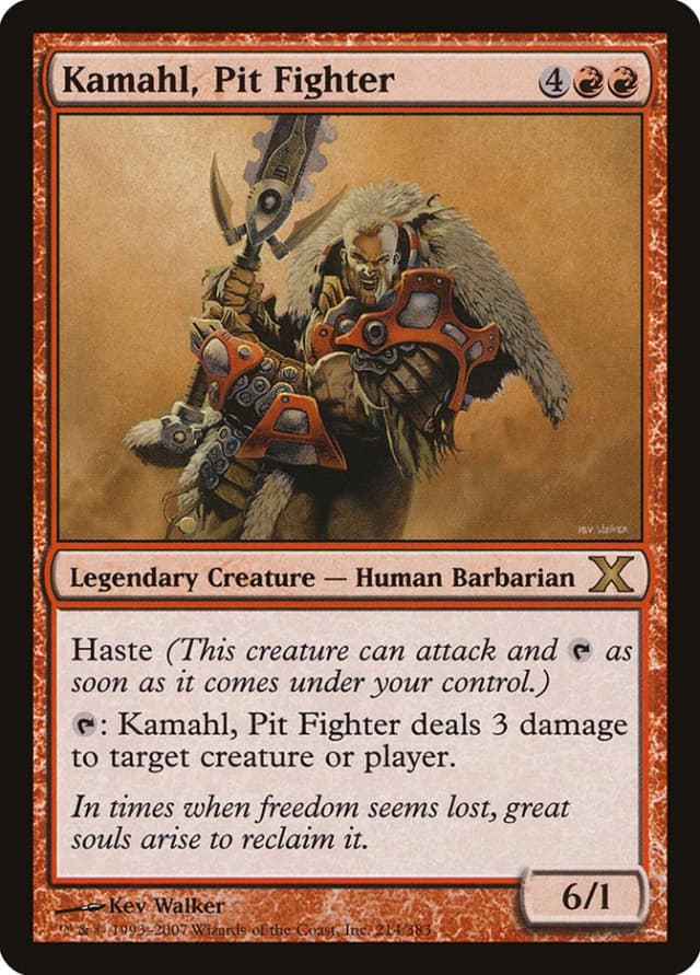 Kamahl, Pit Fighter image