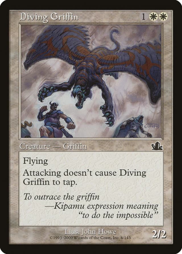 Diving Griffin image