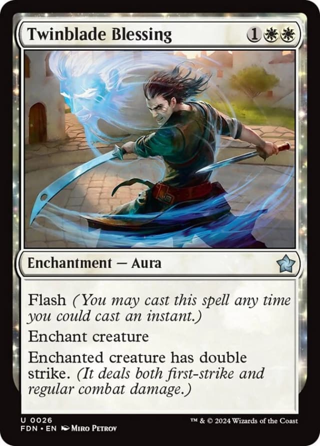 Twinblade Blessing image