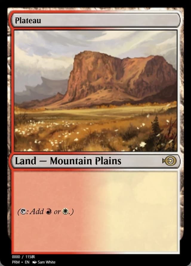 Plateau image