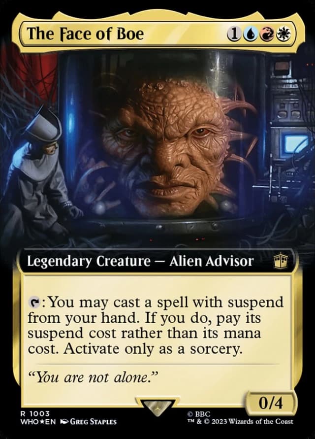 The Face of Boe image