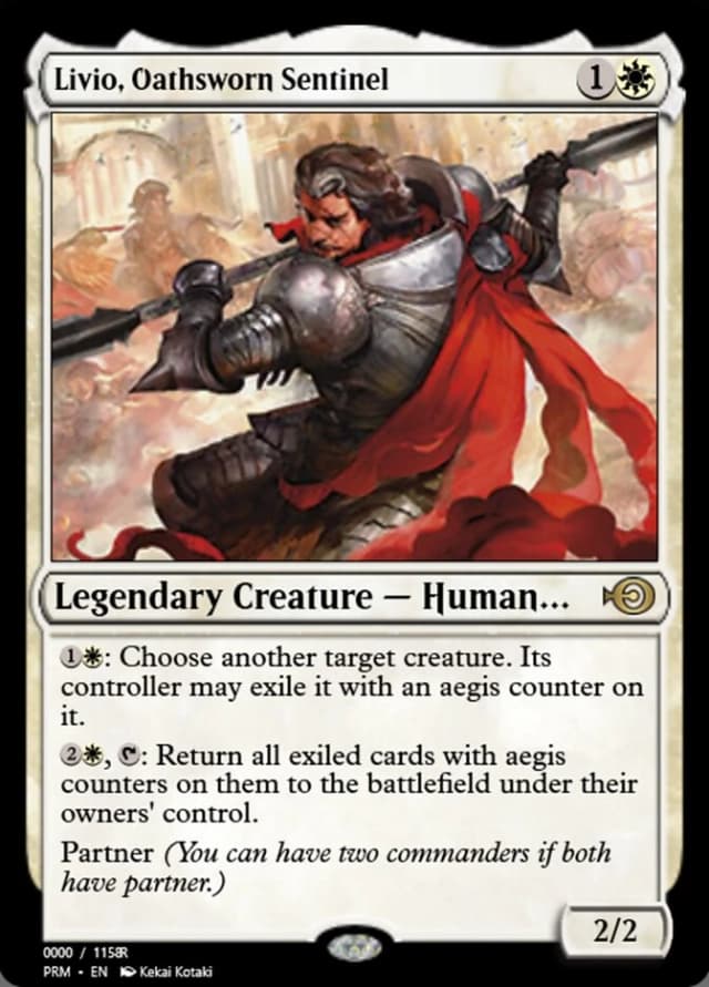 Livio, Oathsworn Sentinel image