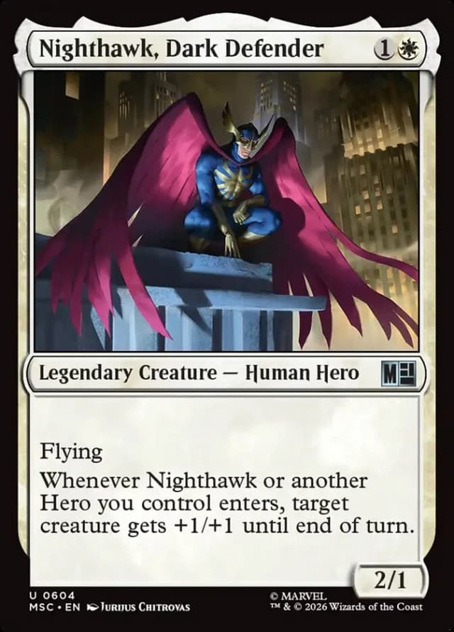 Nighthawk, Dark Defender image