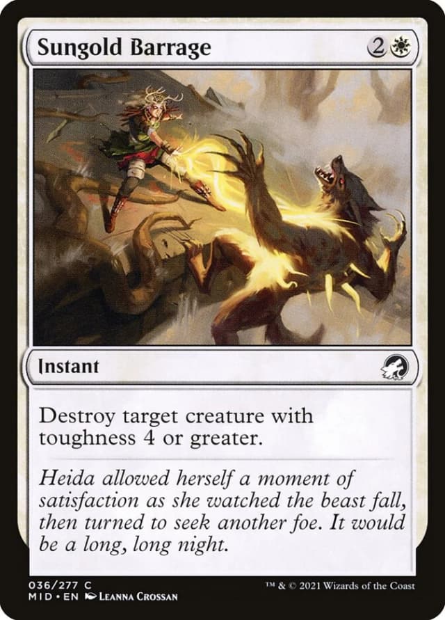 Sungold Barrage image