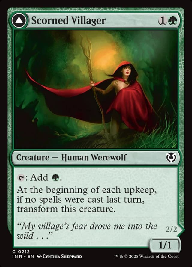 Scorned Villager // Moonscarred Werewolf image