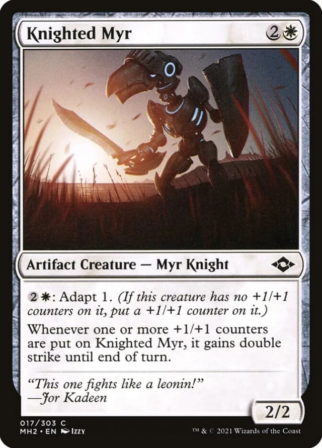 Knighted Myr image
