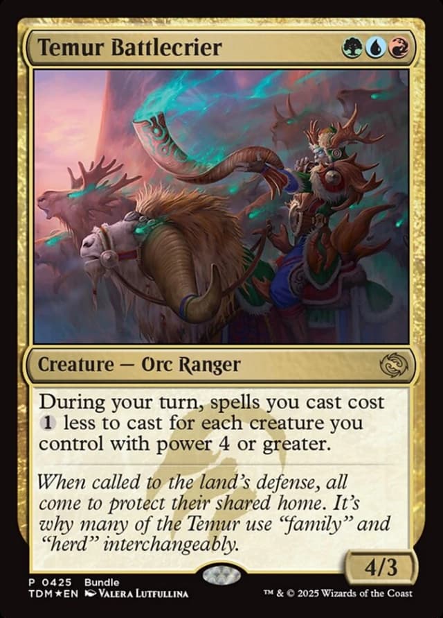 Temur Battlecrier image