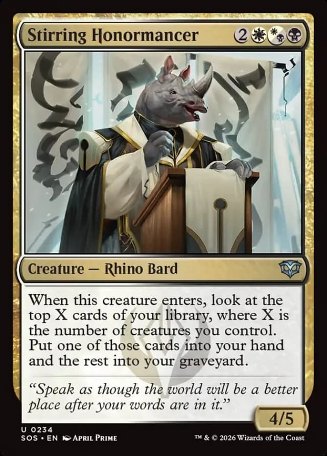 Stirring Honormancer image