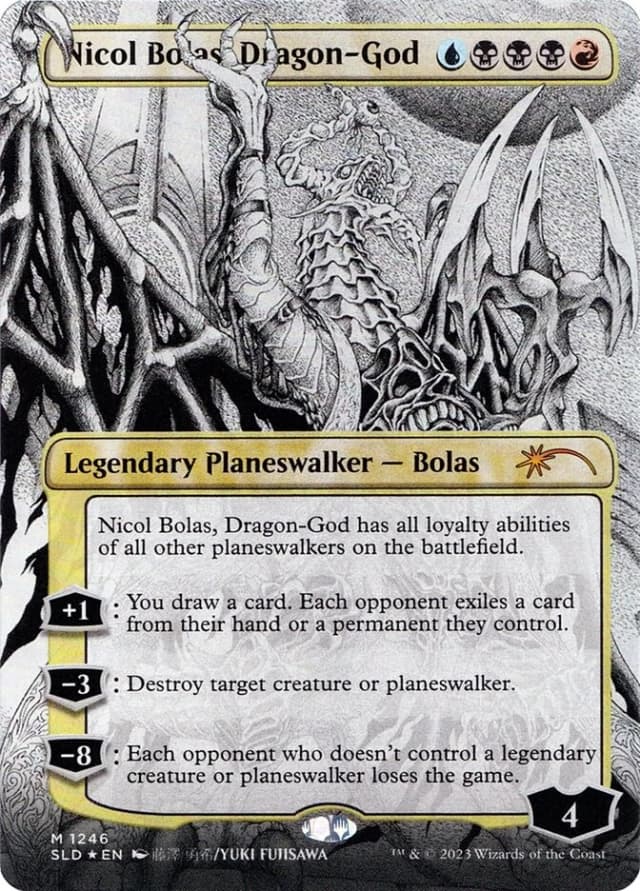 Nicol Bolas, Dragon-God image