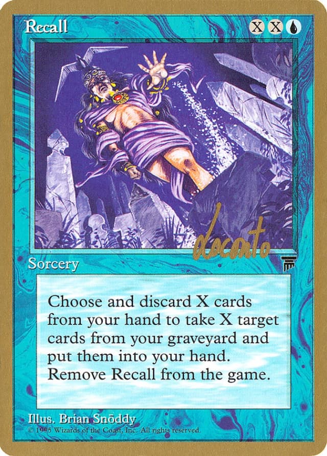 Recall image