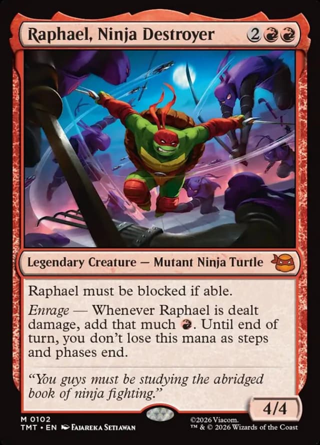 Raphael, Ninja Destroyer image