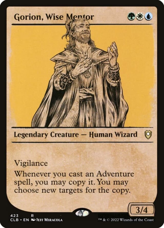 Gorion, Wise Mentor image