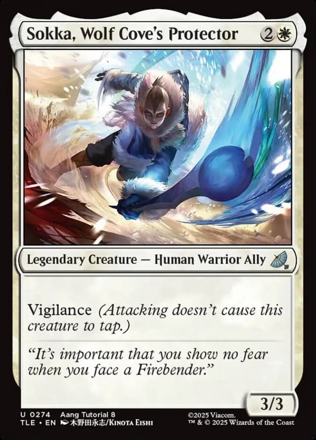 Sokka, Wolf Cove's Protector image