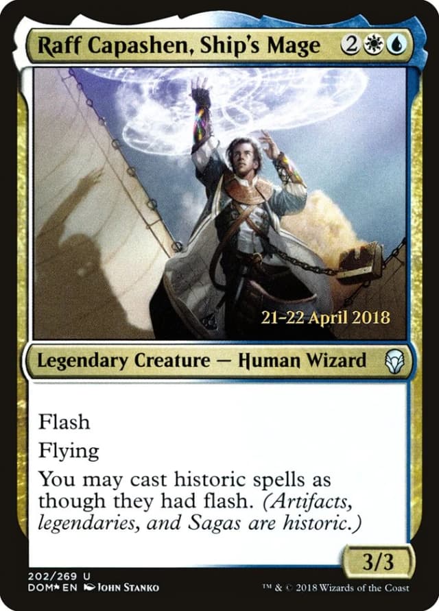 Raff Capashen, Ship's Mage image