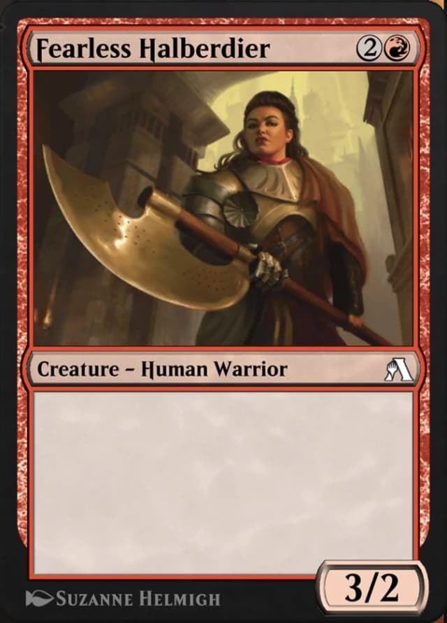 Fearless Halberdier image