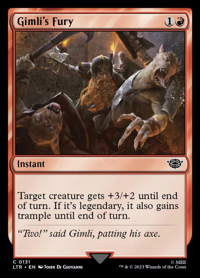 Gimli's Fury image