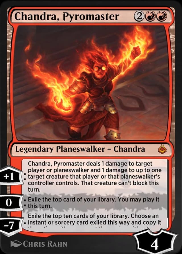Chandra, Pyromaster image