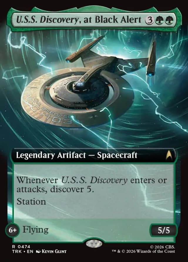 U.S.S. Discovery, at Black Alert image