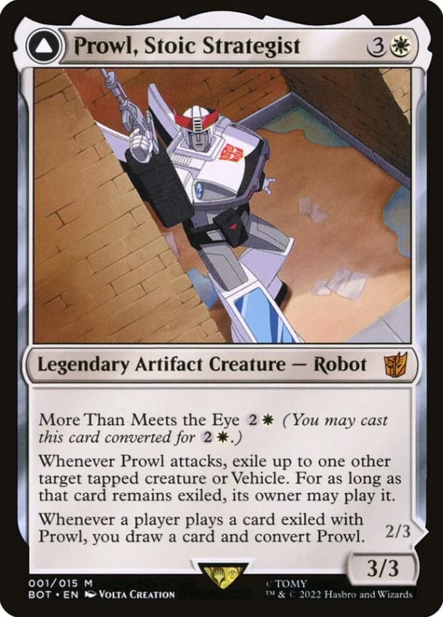Prowl, Stoic Strategist // Prowl, Pursuit Vehicle image
