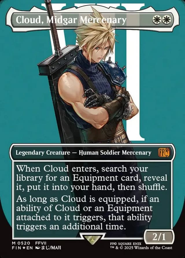 Cloud, Midgar Mercenary image