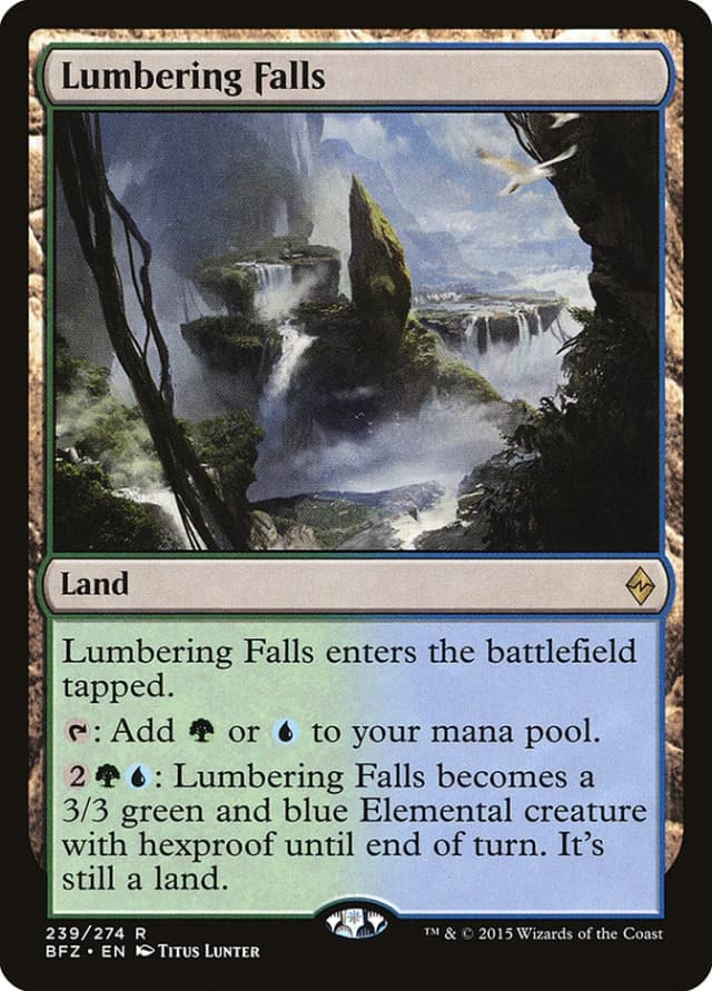Lumbering Falls image