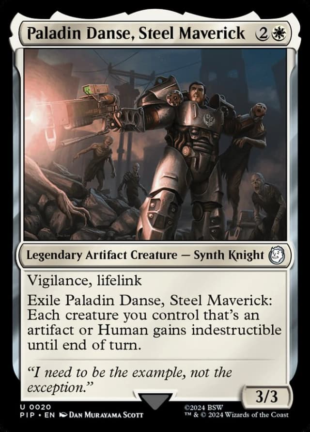 Paladin Danse, Steel Maverick image