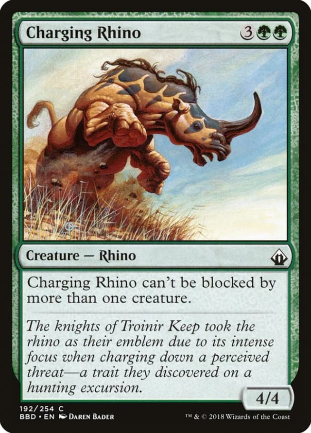 Charging Rhino image