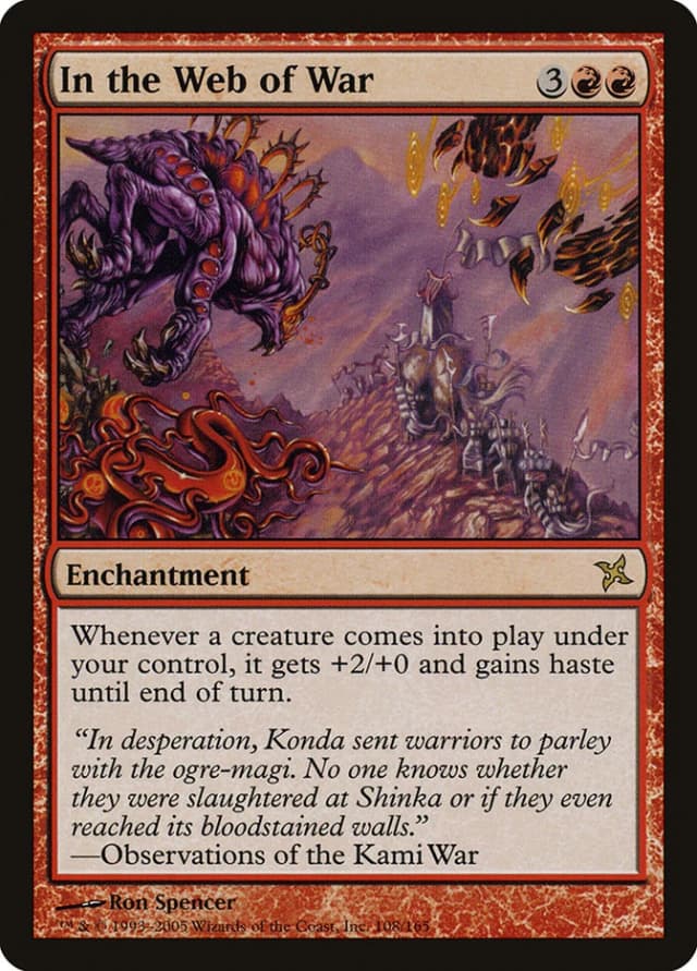 In the Web of War image