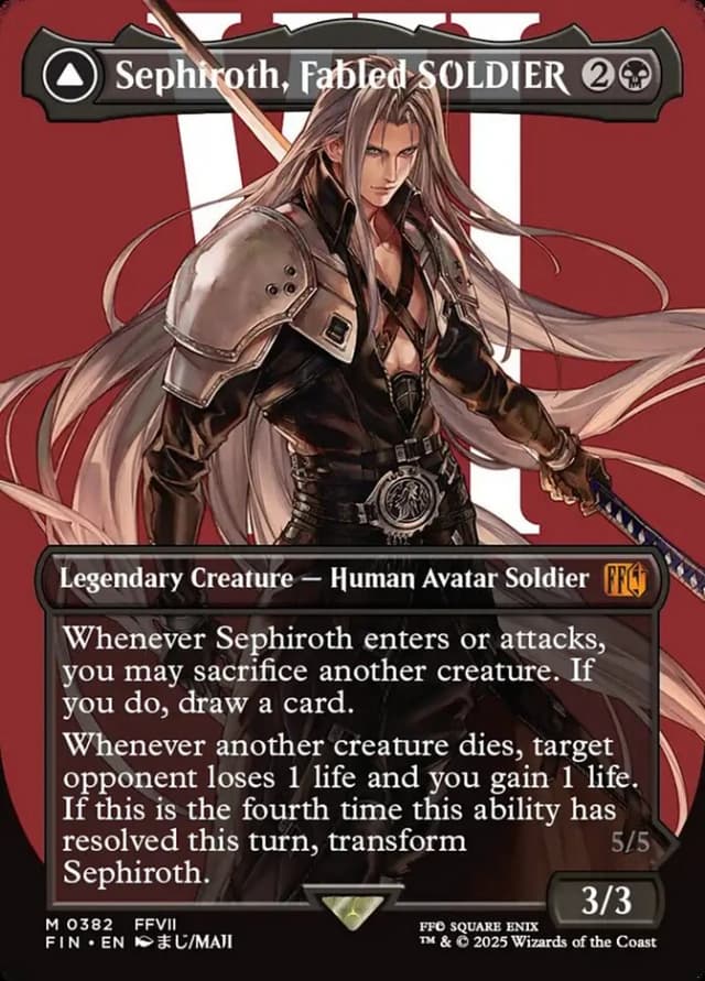 Sephiroth, Fabled SOLDIER // Sephiroth, One-Winged Angel image