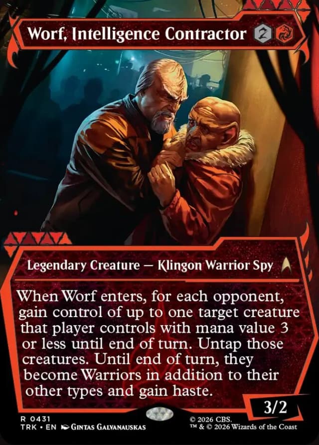 Worf, Intelligence Contractor image