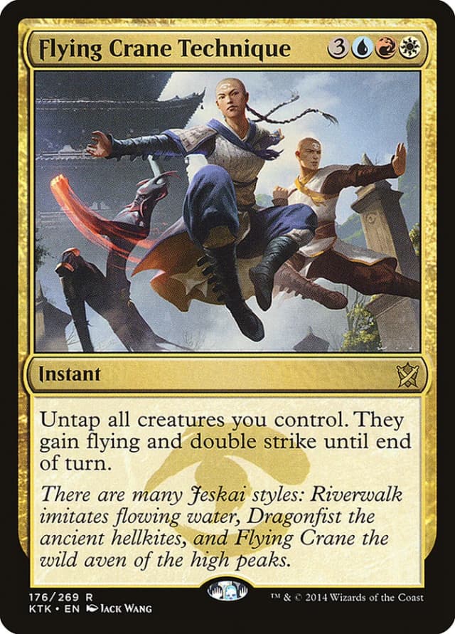 Flying Crane Technique image