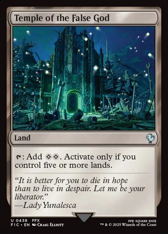 Temple of the False God image