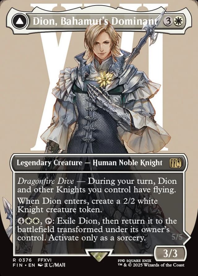 Dion, Bahamut's Dominant // Bahamut, Warden of Light image