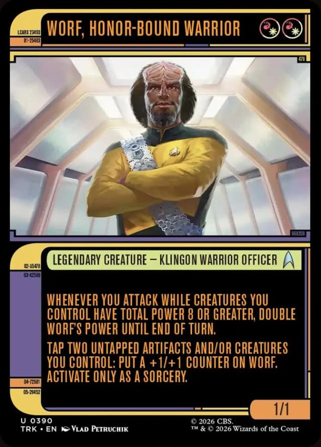 Worf, Honor-Bound Warrior image