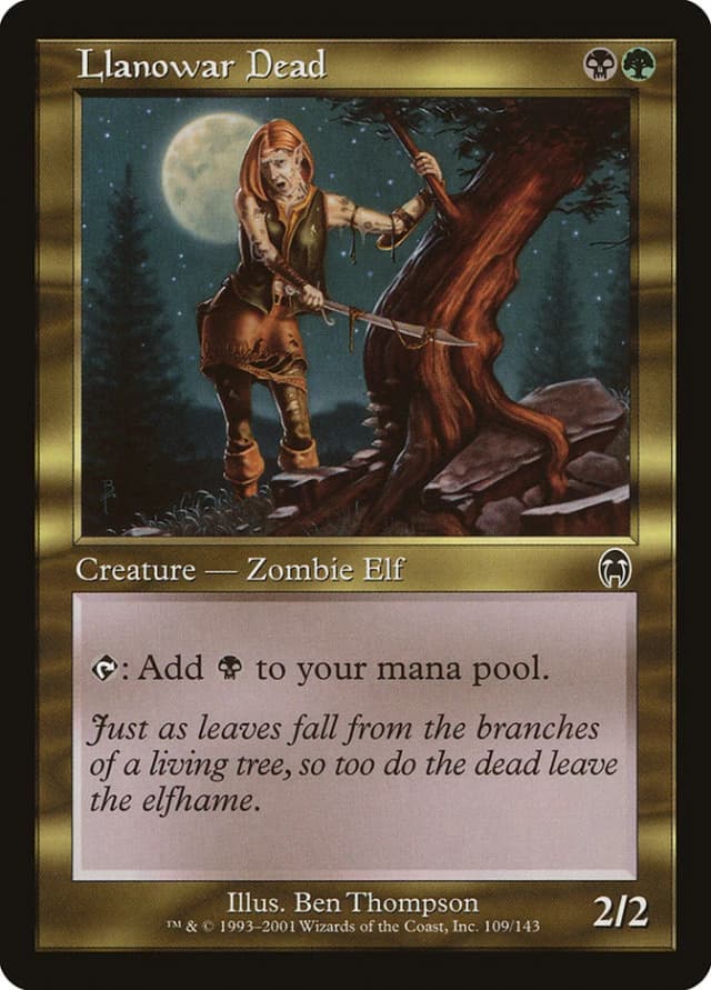 Llanowar Dead image