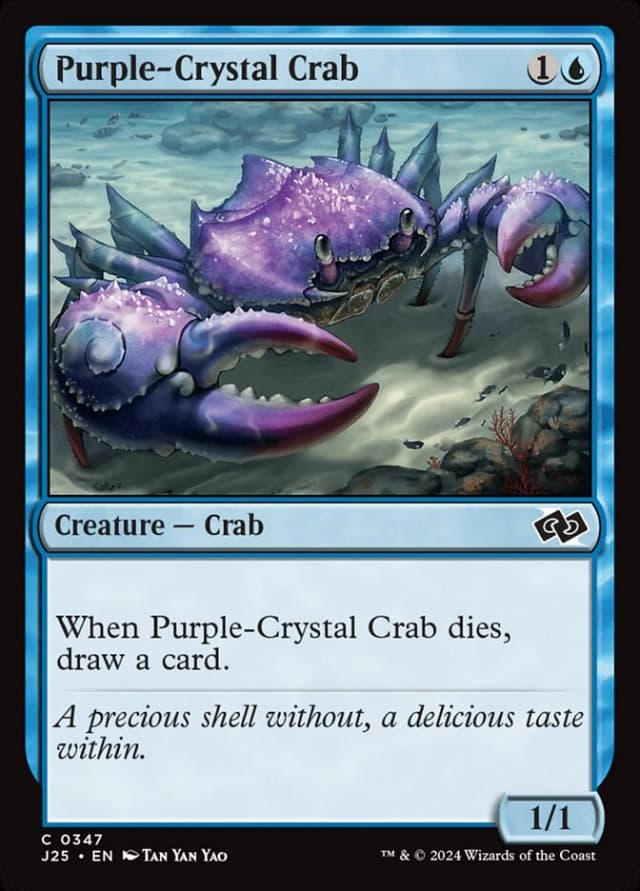 Purple-Crystal Crab image