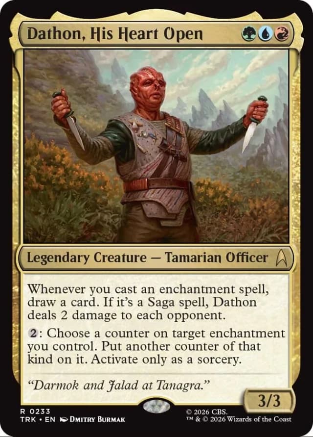 Dathon, His Heart Open image