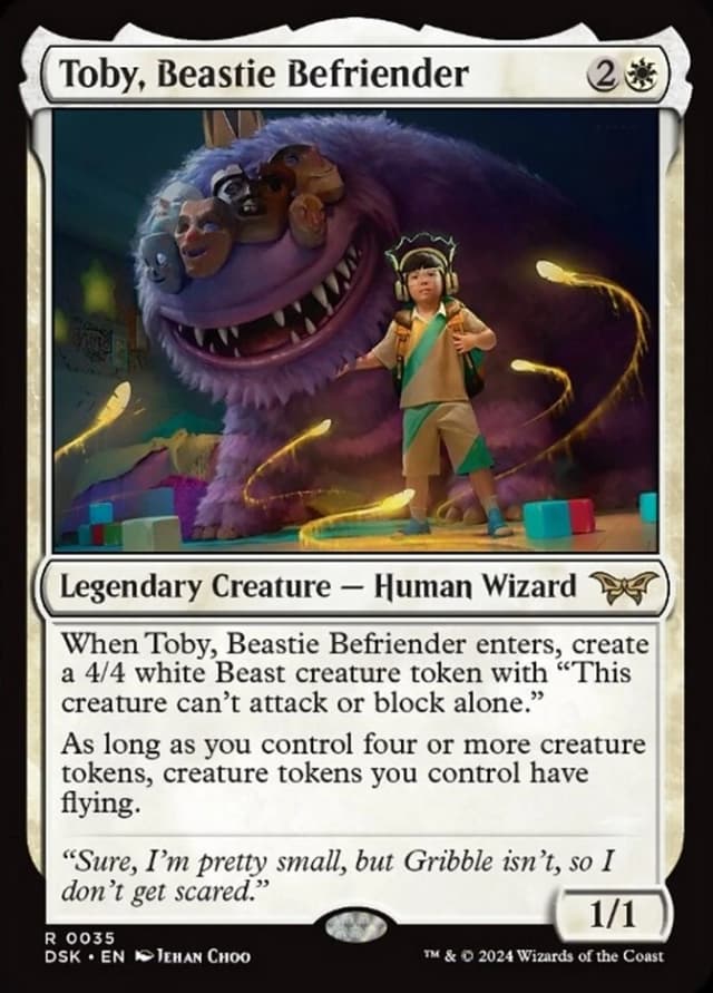 Toby, Beastie Befriender image