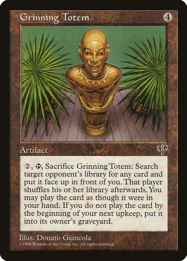 Grinning Totem image