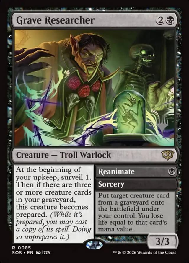 Grave Researcher // Reanimate image