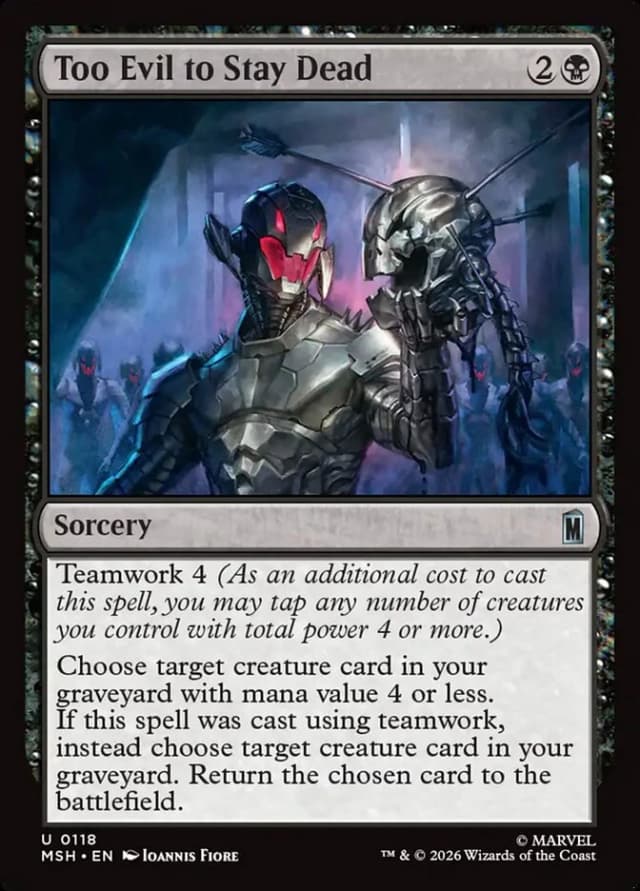 Too Evil to Stay Dead image