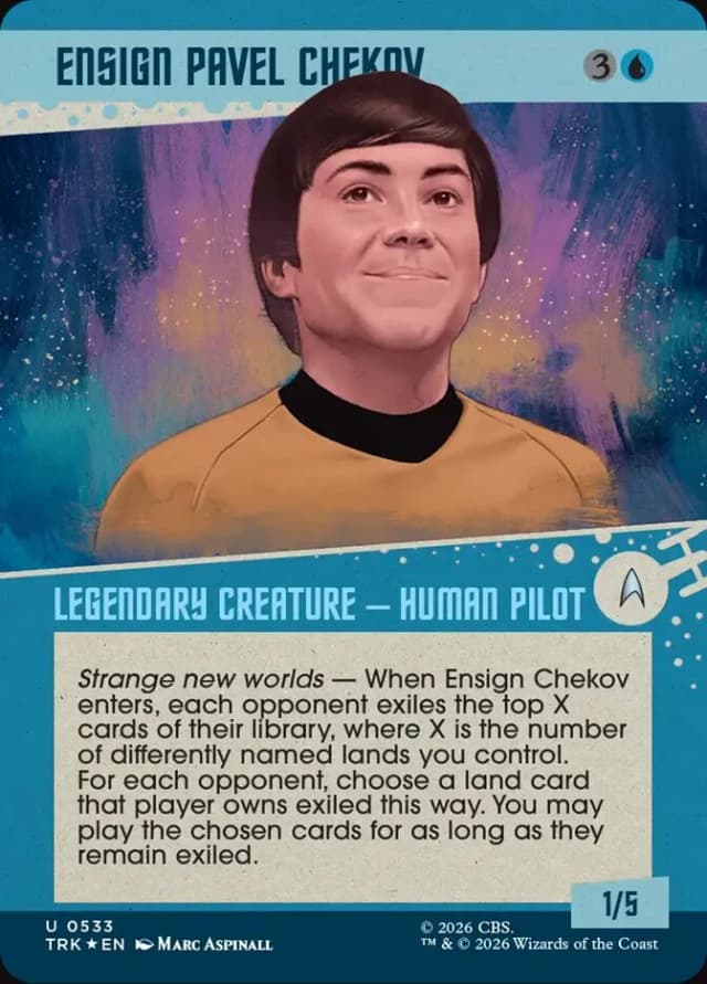 Ensign Pavel Chekov image