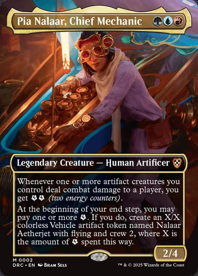 Pia Nalaar, Chief Mechanic image