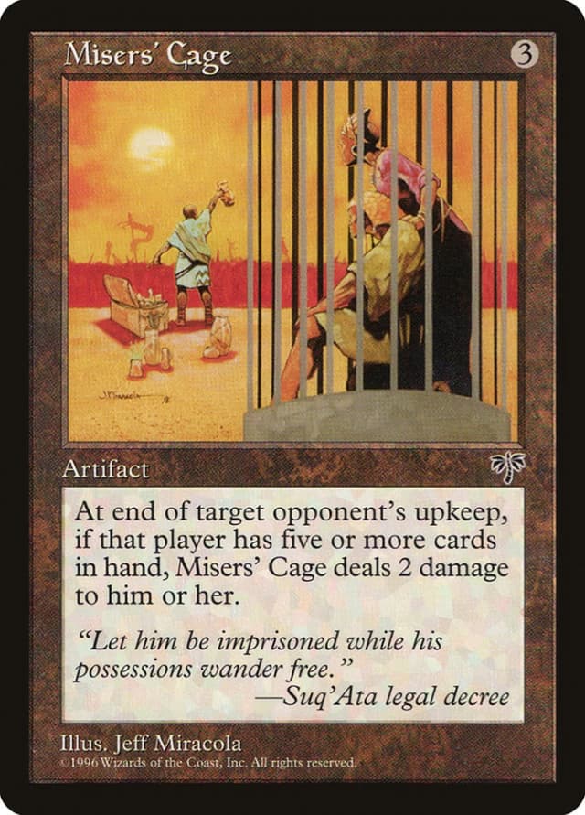 Misers' Cage image
